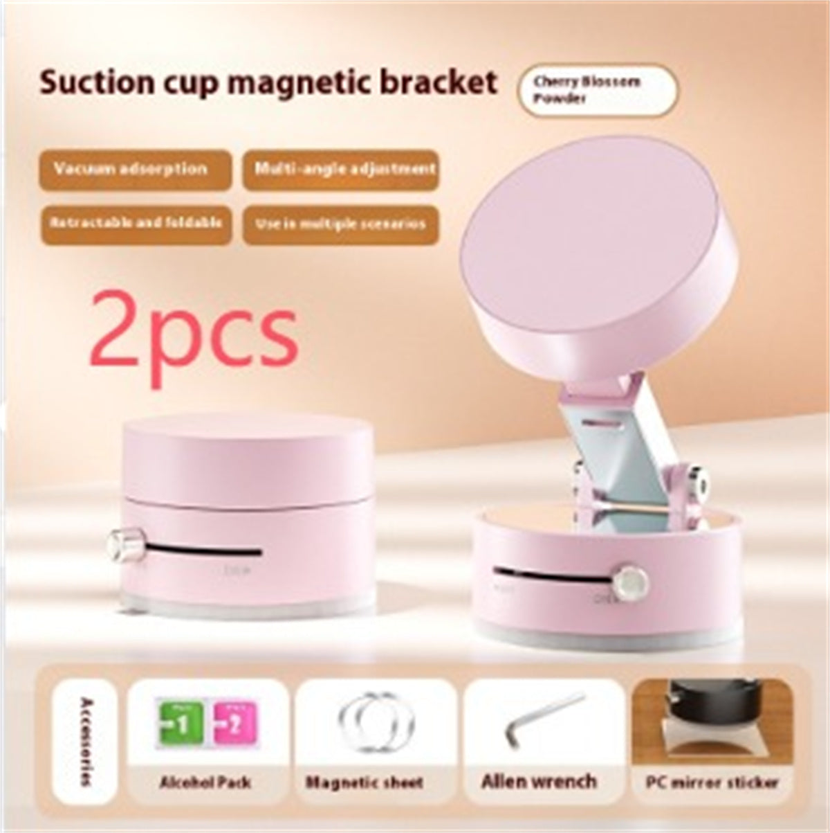 Magnetic Foldable Car Phone Mount