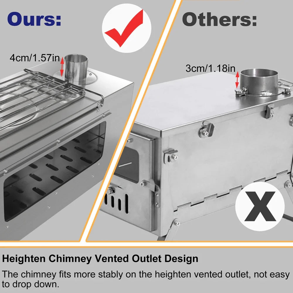 Portable Wood Burning Stove