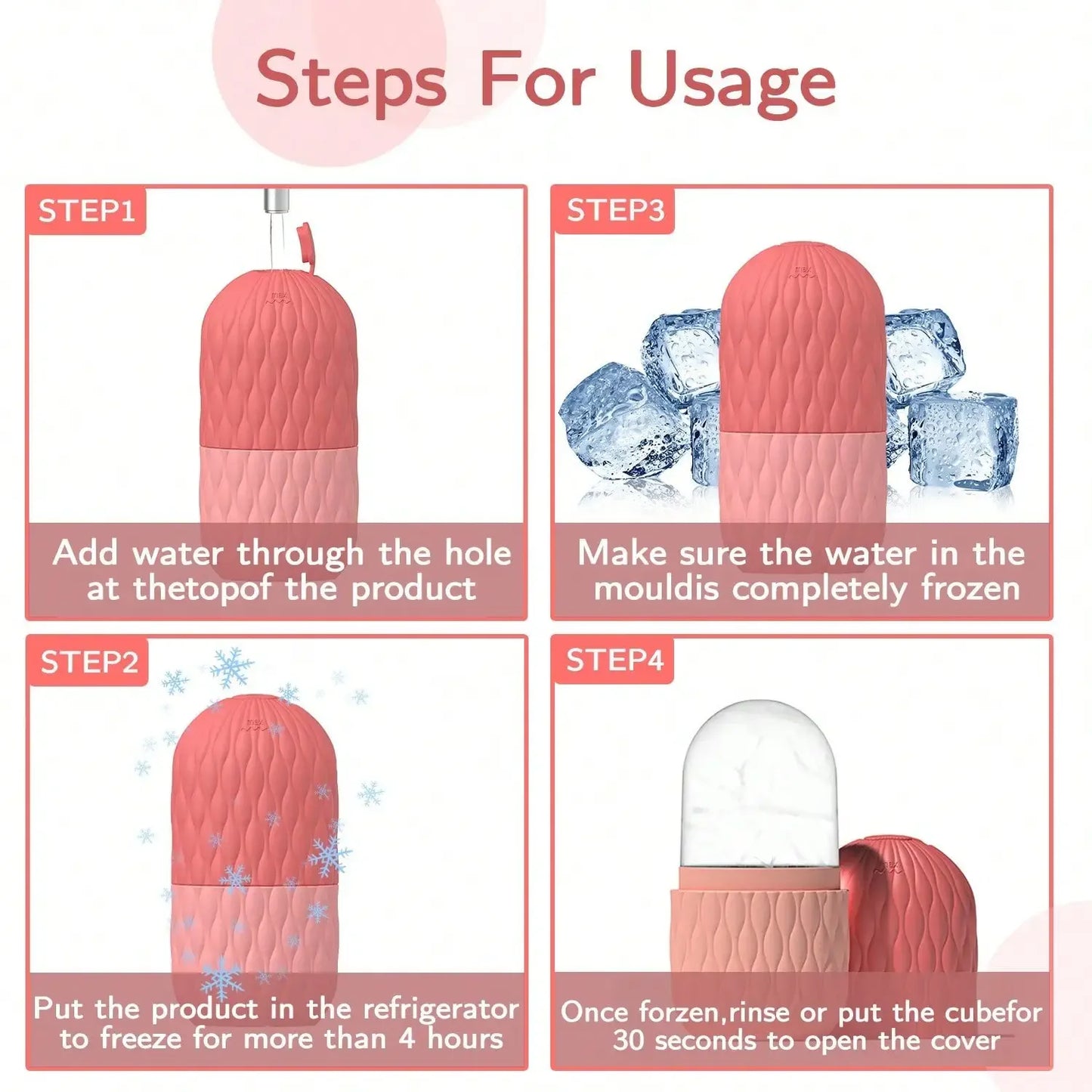 “3-in-1 Ice Roller & Gua Sha Facial Massage Kit for Glowing Skin”