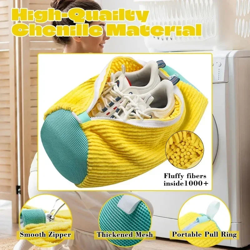 SneakerShield™ Washing Bag – Protect Your Sneakers While Washing
