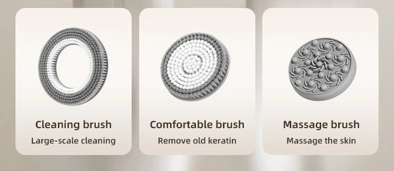 Automatic Wall-Mounted Bath Brush – Electric Body Scrubber