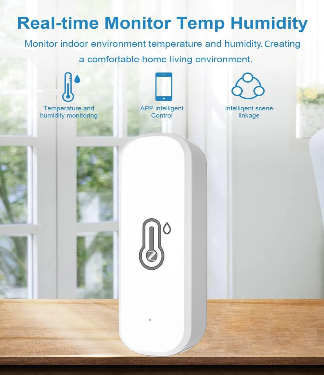 Zigbee 3.0 Temperature & Humidity Sensor
