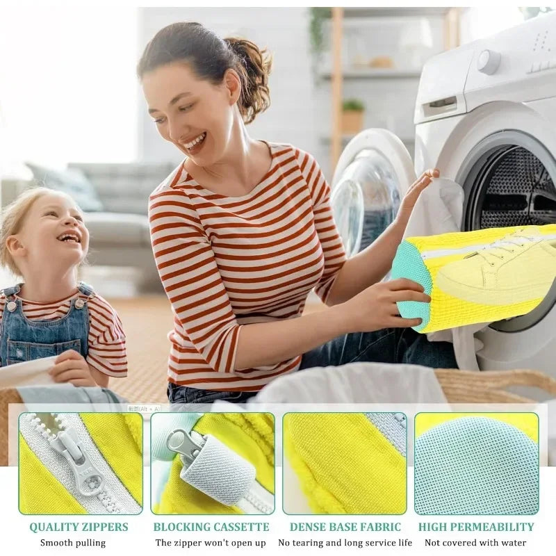 SneakerShield™ Washing Bag – Protect Your Sneakers While Washing