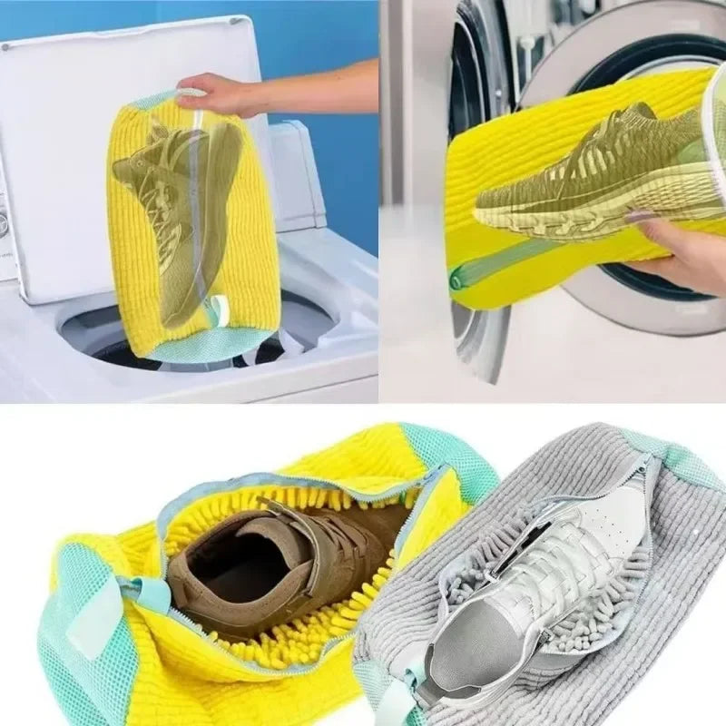 SneakerShield™ Washing Bag – Protect Your Sneakers While Washing