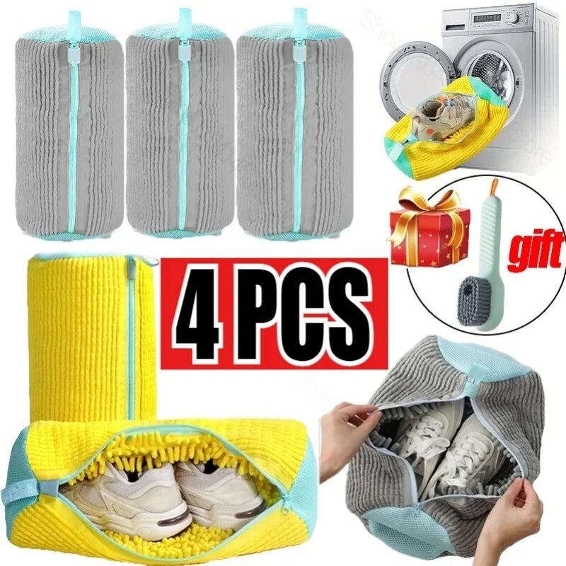SneakerShield™ Washing Bag – Protect Your Sneakers While Washing