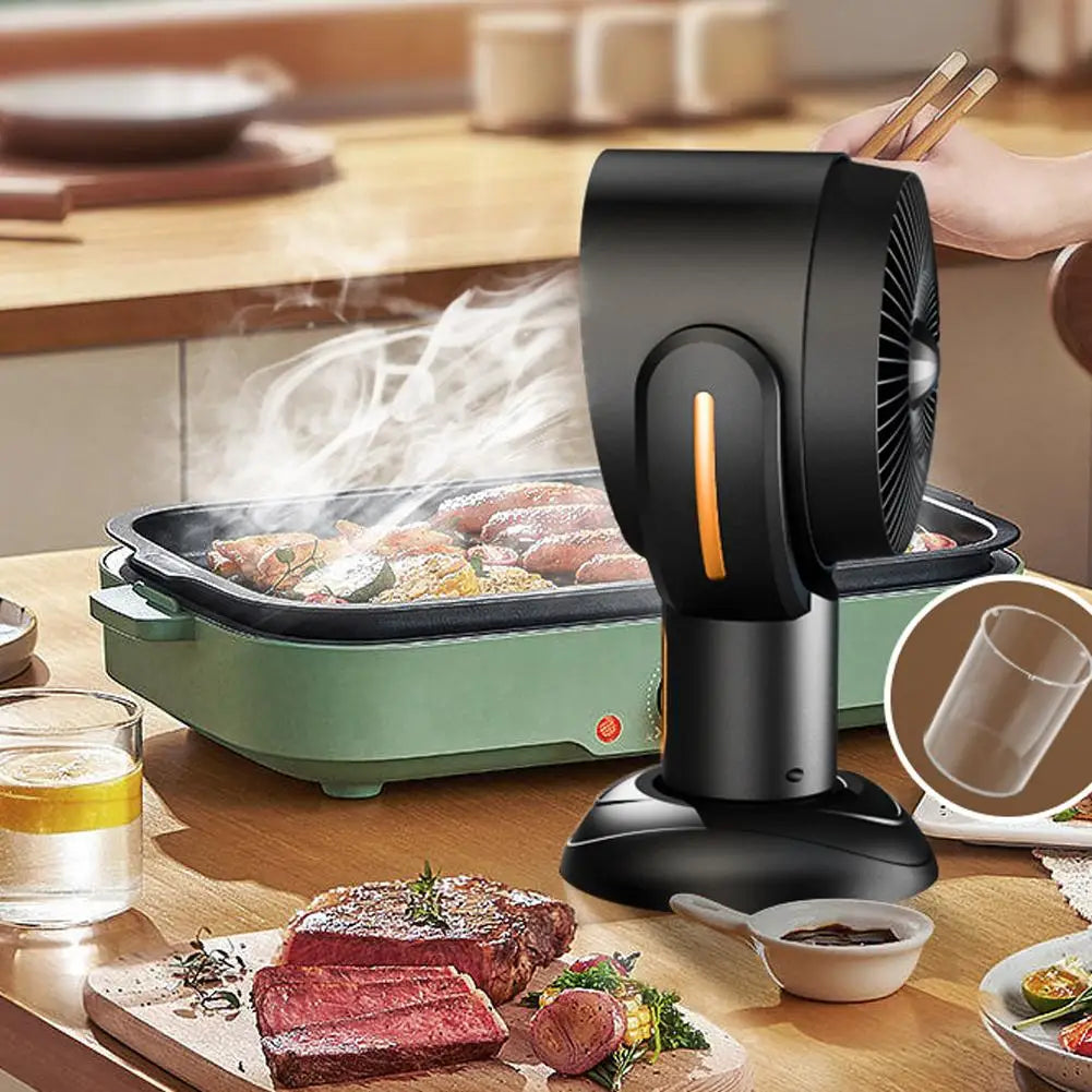Portable Desktop Range Hood – USB Rechargeable Mini Extractor