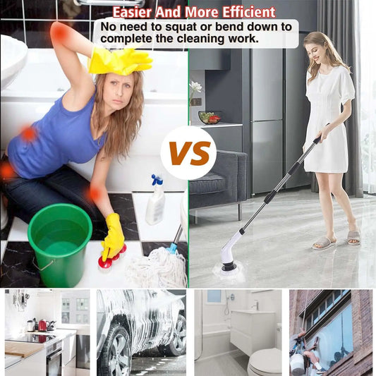 SpinScrub™ – Cordless Power Scrubber for Effortless Deep Cleaning