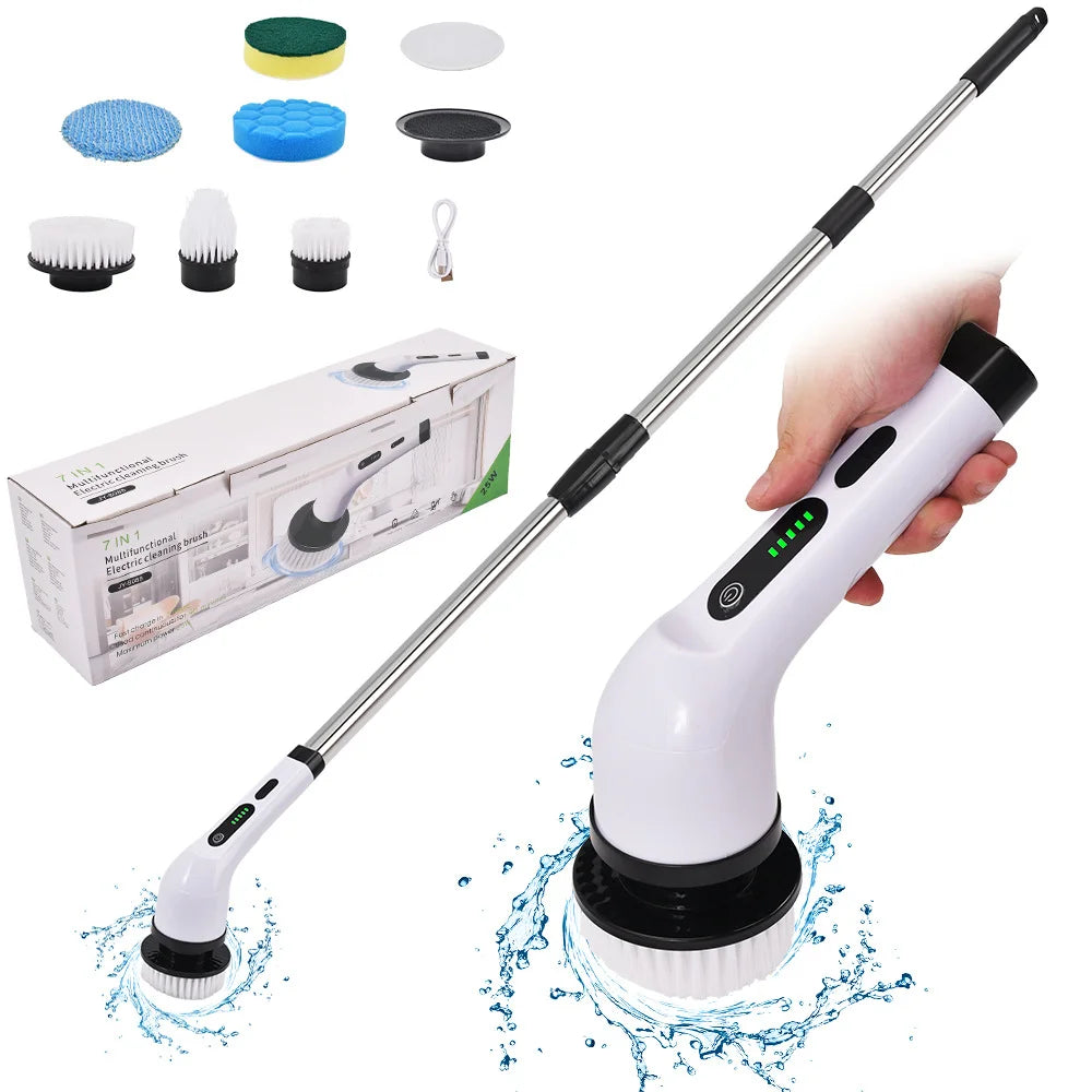 SpinScrub™ – Cordless Power Scrubber for Effortless Deep Cleaning