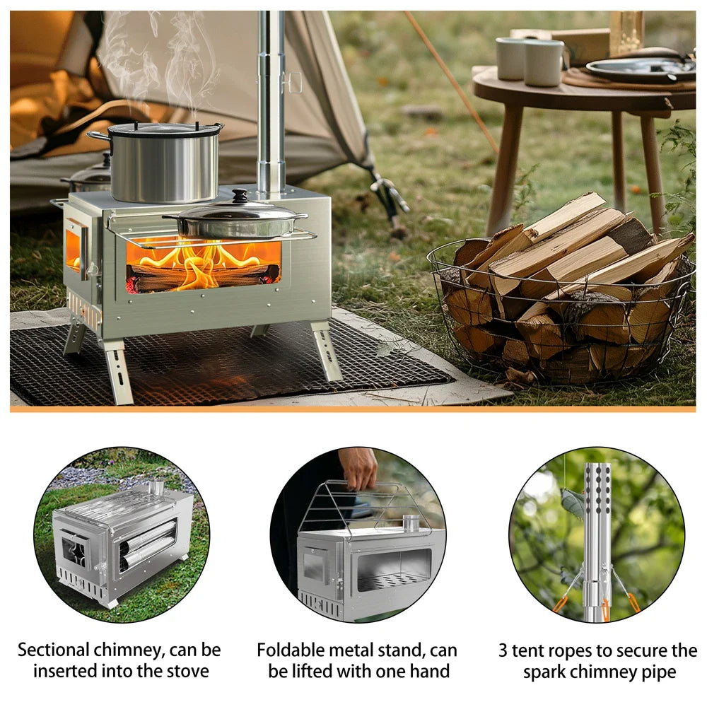 Portable Wood Burning Stove