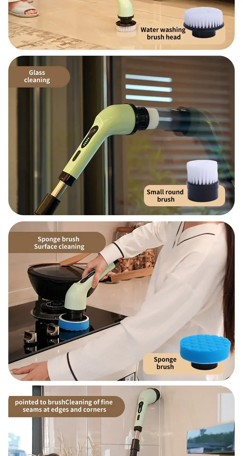 SpinScrub™ – Cordless Power Scrubber for Effortless Deep Cleaning
