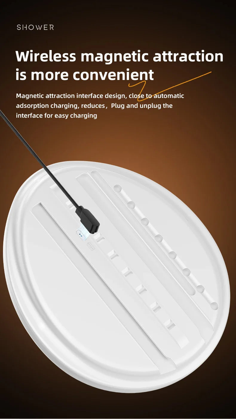 Automatic Wall-Mounted Bath Brush – Electric Body Scrubber